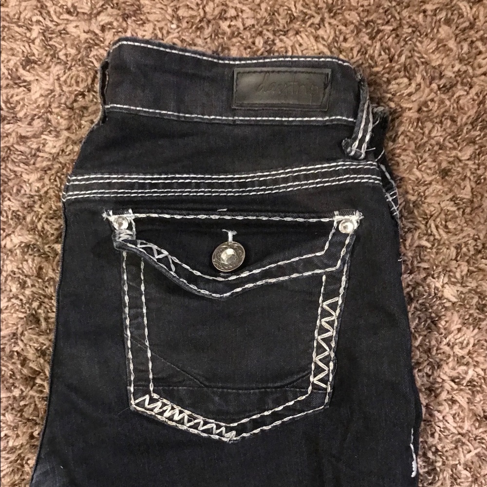 Buckle’s day trip lynx skinny jean